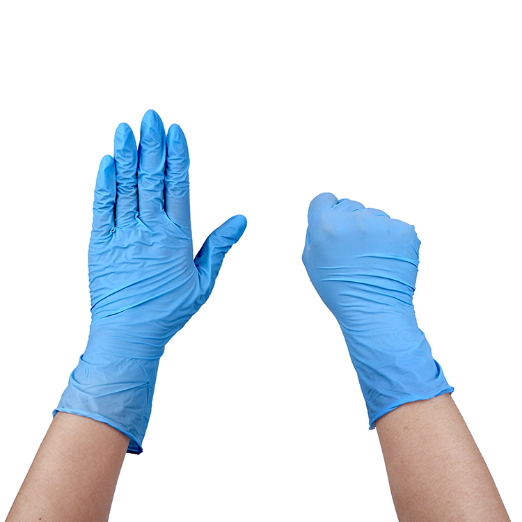 Industrial and medical nitrile gloves