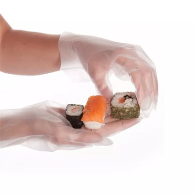 Boxed soft disposable PE gloves (4)
