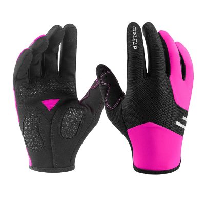 Cool and stylish long finger bicycle gloves (4)