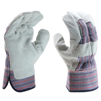 Cowhide high-quality protective work gloves (4)