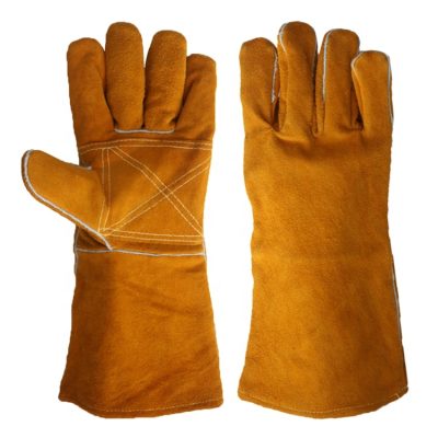 Cowhide safety protection work gloves (5)