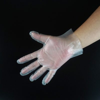 Factory wholesale cheap PE gloves (4)