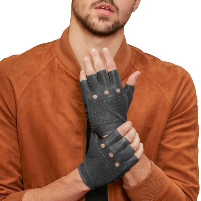 Factory wholesale gray driving gloves (1)
