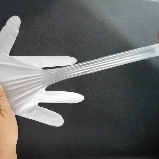 Hygienic kitchen cooking PE gloves (1)