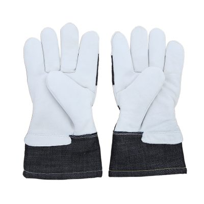 Luxury split leather welding gloves (5)