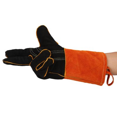 New color matching safety welding gloves (1)