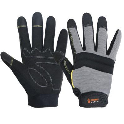 Soft and comfortable high grip work gloves (4)
