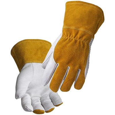 Special thickened protective welding gloves (5)