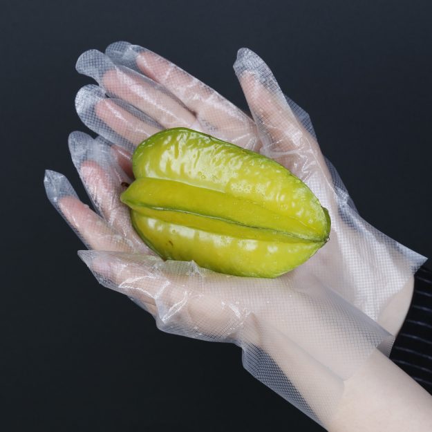 Top quality safety and tasteless PE gloves (6)