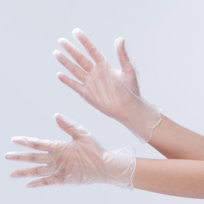 Vinyl powder-free inspection pvc gloves (5)