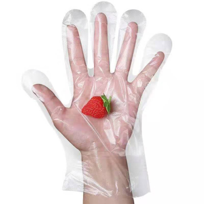 Wholesaler plastic high quality PE gloves (1)