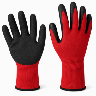 latex coated work gloves wholesale