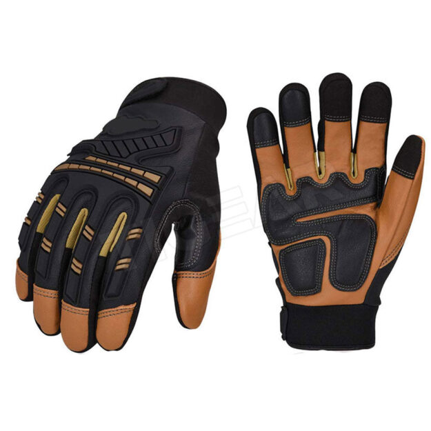Anti Cut Resistant Cowhide Mechanic Gloves Supplier (5) cowhide mechanic gloves supplier