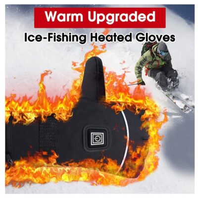 waterproof heated winter gloves
