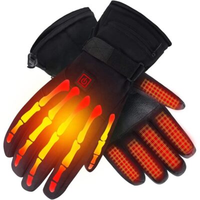 waterproof heated winter gloves