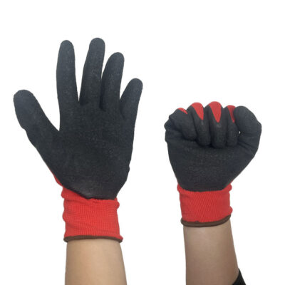 foam nitrile safety work gloves