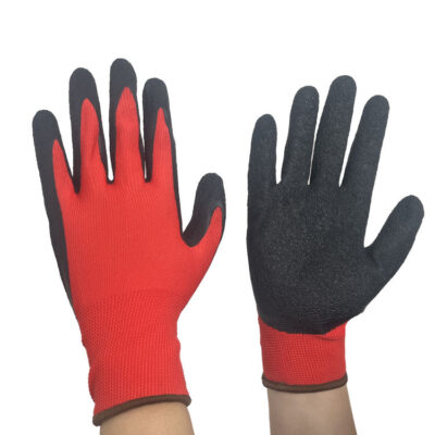 foam nitrile safety work gloves