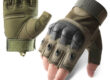 anti-cut half-finger tactical gloves for men