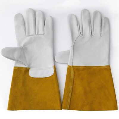 welding gloves cowhide protective