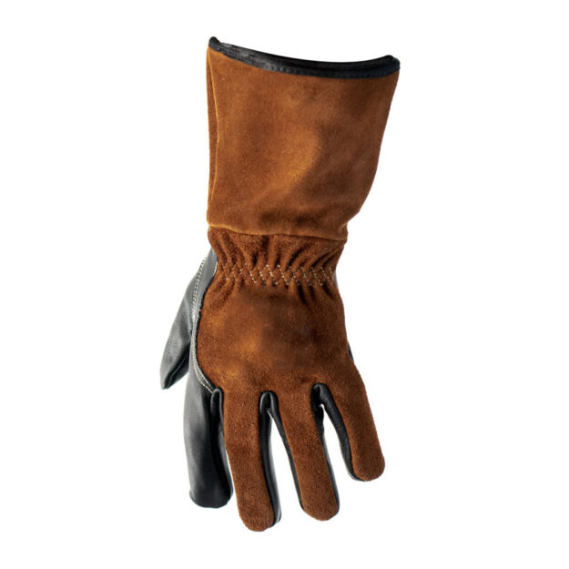Custom Split Leather Welding Gloves Heat-resistant Safety Use (5) heat-resistant welding gloves