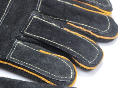 cow split leather welding gloves