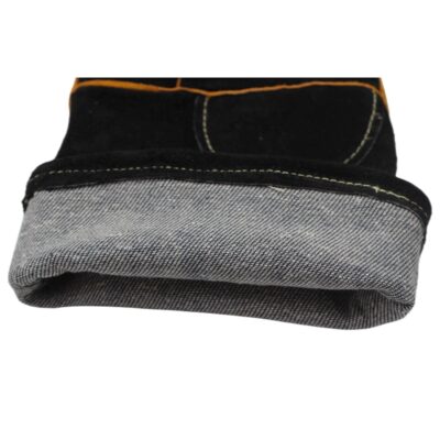 cow split leather welding gloves