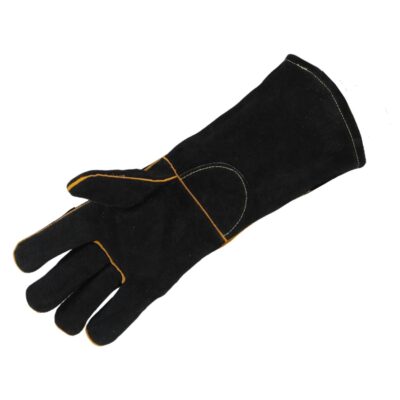 cow split leather welding gloves