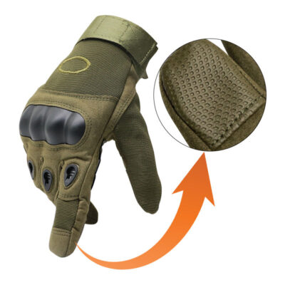 tactical gloves with knuckle guard