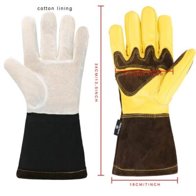welding gloves factory supply