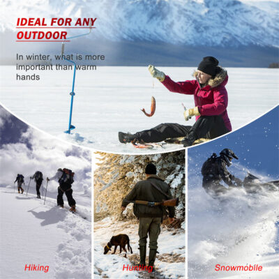Thin heated glove liners rechargeable