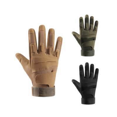 tactical gloves with EVA knuckle protection