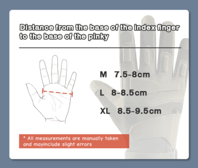 tactical gloves with EVA knuckle protection