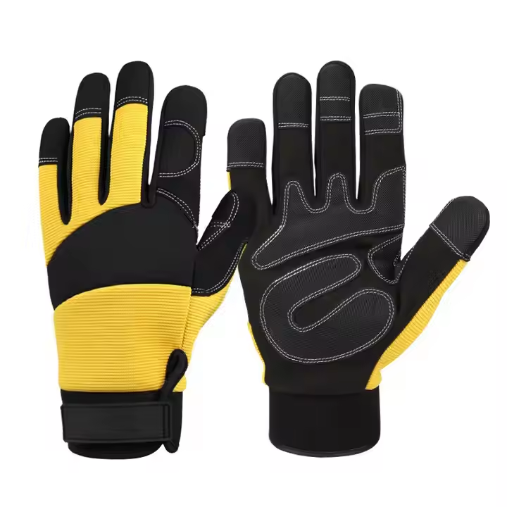 Heavy Duty Touch Screen Mechanic Safety Gloves Wholesale (5) mechanic safety gloves wholesale supply