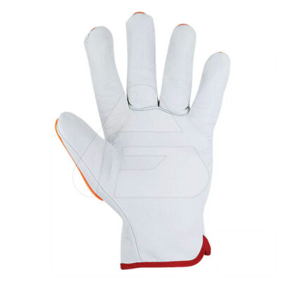 Custom leather mechanic gloves