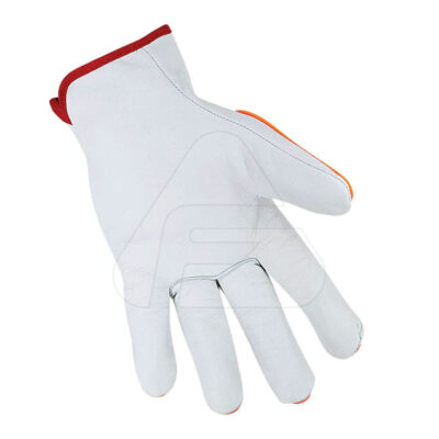 Custom leather mechanic gloves