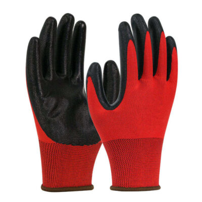 coated construction work gloves