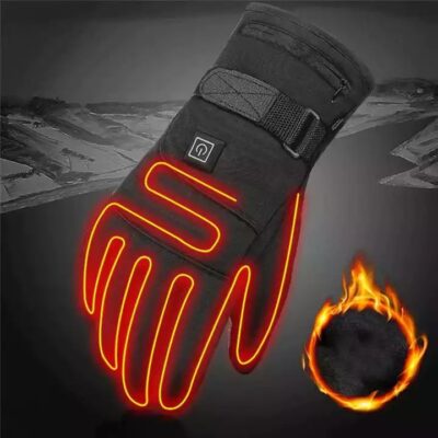 heated gloves for ski and motorcycle use