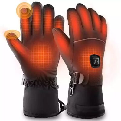 heated gloves for ski and motorcycle use