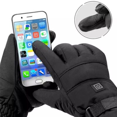 heated gloves for ski and motorcycle use
