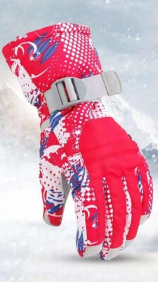 waterproof Thinsulate insulated ski gloves