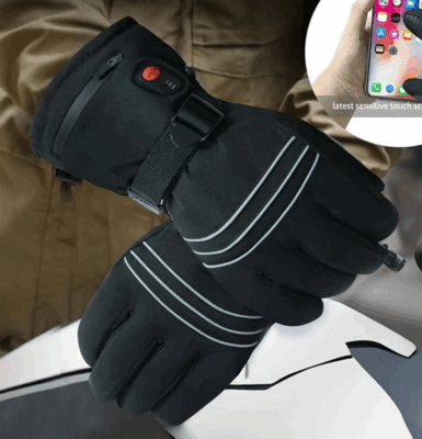 USB rechargeable heated gloves