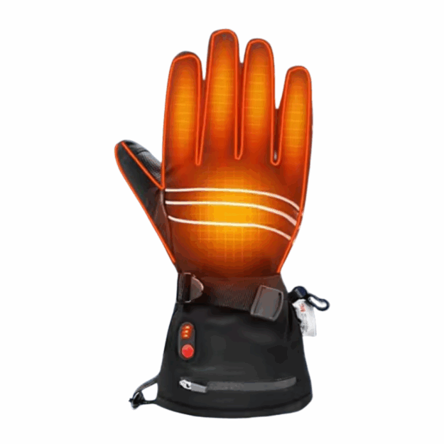 Wholesale USB Heated Gloves Waterproof Outdoor Winter Sports (5) USB rechargeable heated gloves