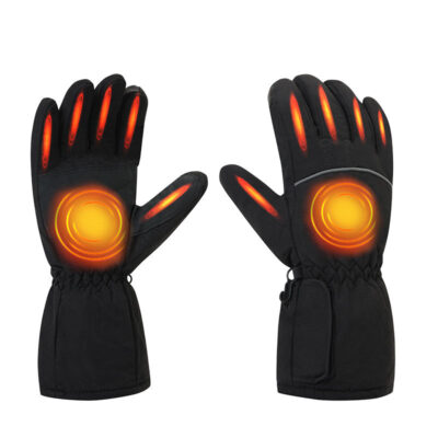 Rechargeable heated winter gloves