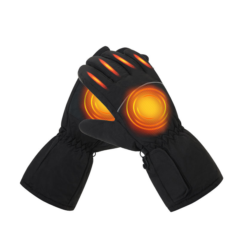 Winter Heated Gloves Supplier Rechargeable Waterproof Electric (2) Rechargeable heated winter gloves