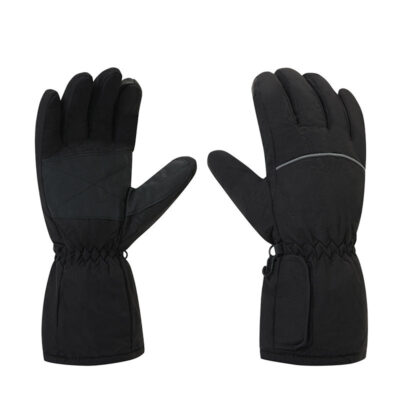 Rechargeable heated winter gloves