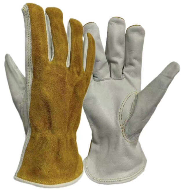 heat-resistant welding safety gloves