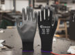PU coated nylon work gloves for safety
