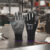 PU coated nylon work gloves for safety