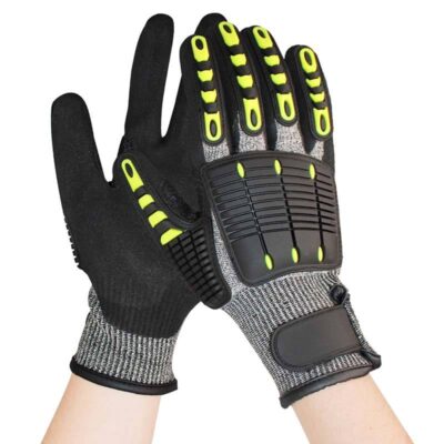 TPR Mechanic Anti-Vibration Gloves