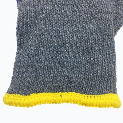 Cotton latex coated safety work gloves